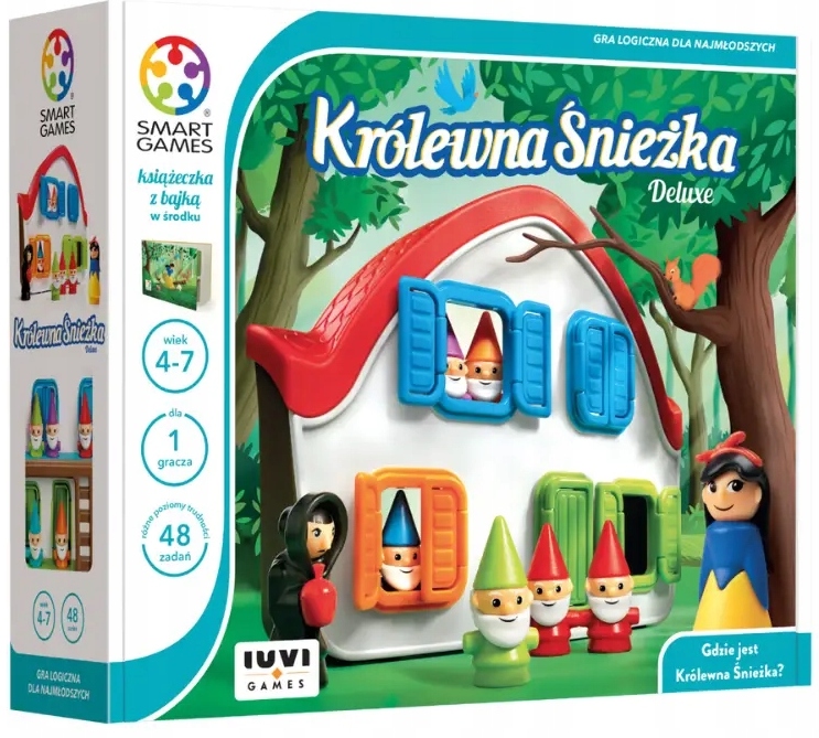 Smart Games 0836 Królewna Śnieżka Gra logiczna
