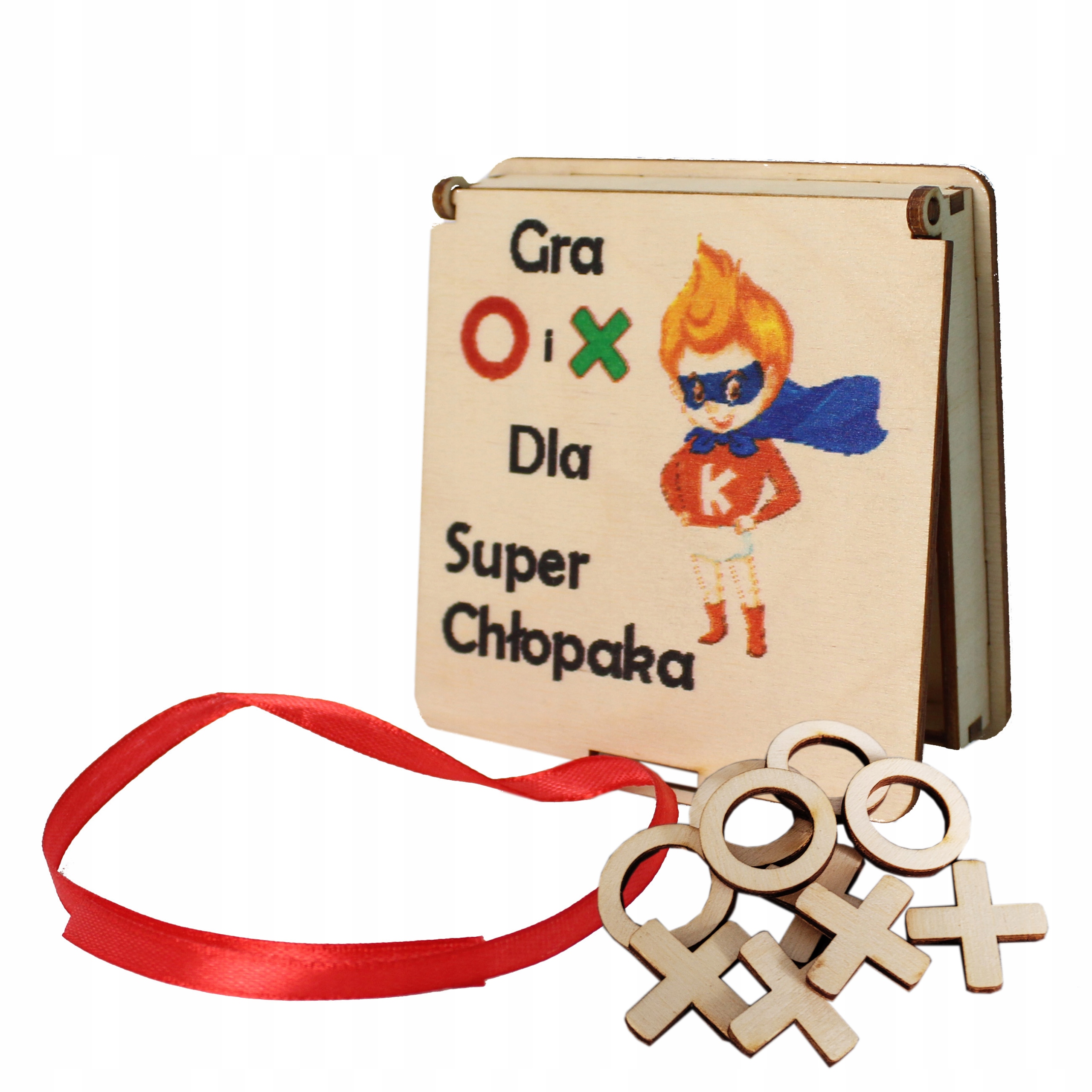 Gra Kółko i krzyżyk na Dzień Chłopaka