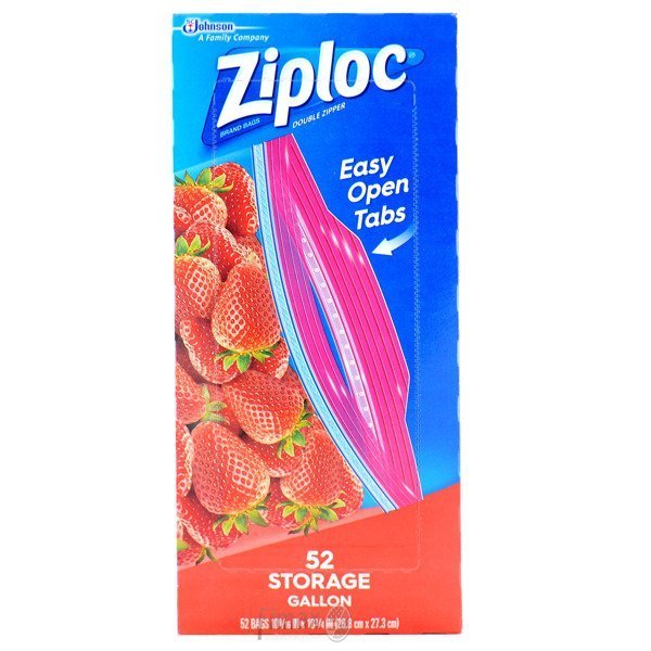 

Ziploc 52 szt. Torebki do przechowywania żywności