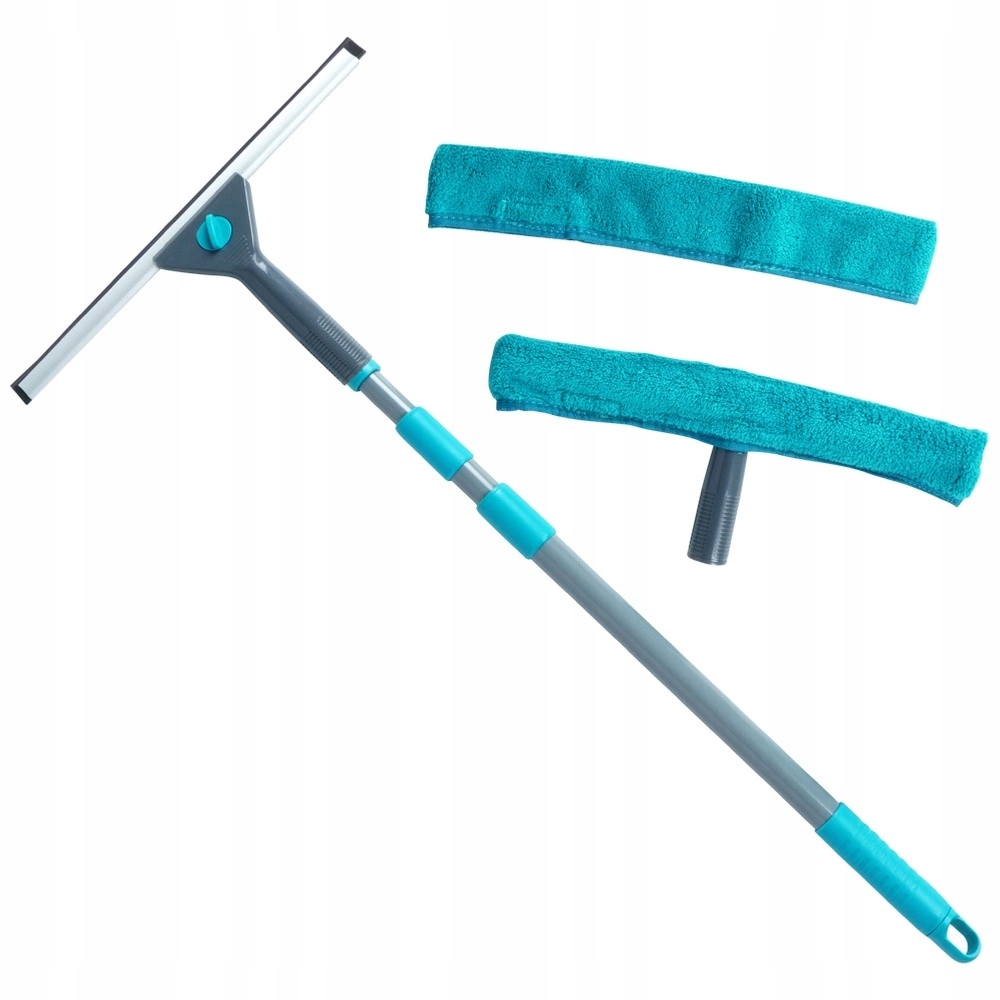 Levně Mop na okna teleskopický se stěrkou 57-128 cm 4 el.