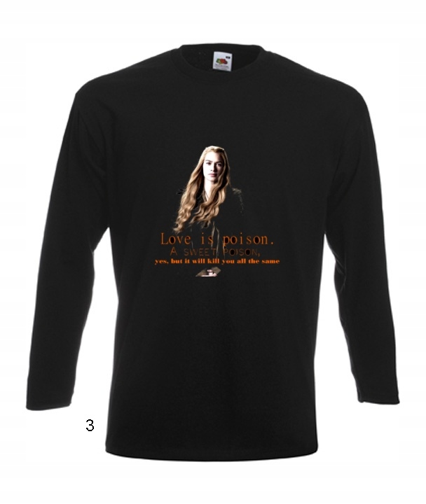 

Bluzka męska Wzory Cersei Lannister Gra O Tron