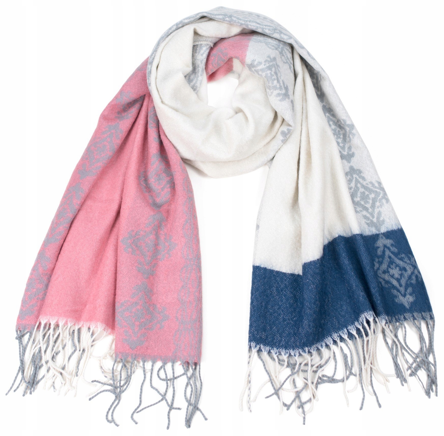 

Szaleo wyjątkowy Szal ornamenty sz17107-3