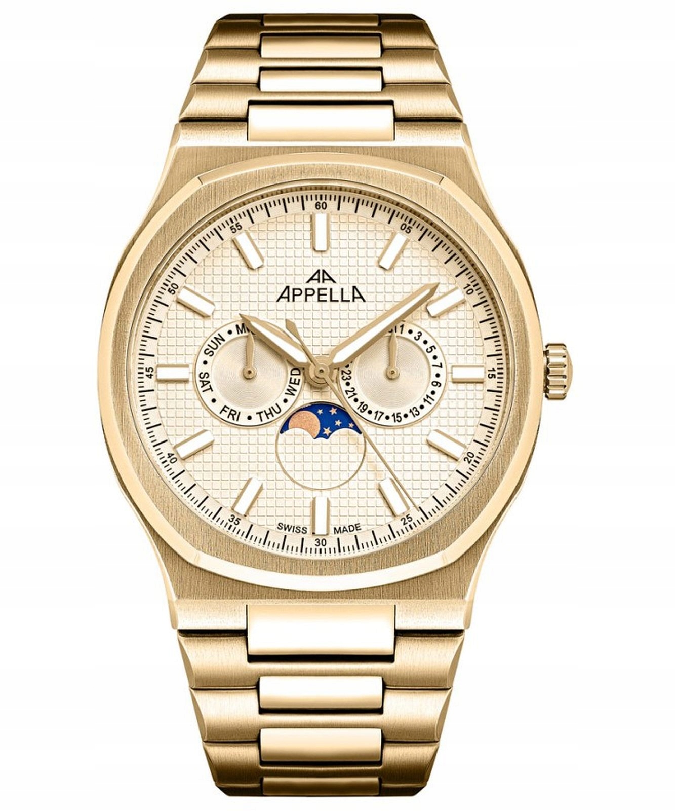 Zegarek męski Appella Moonphase