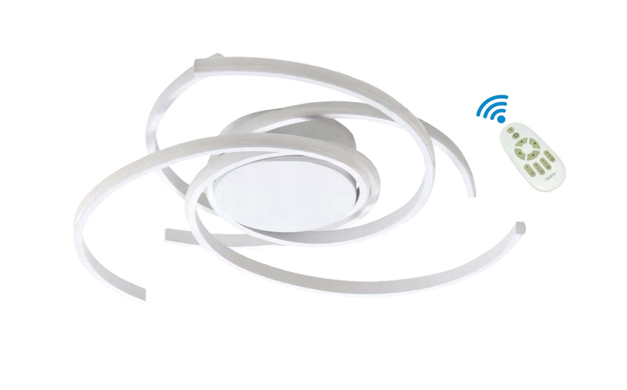 Moderné Stropné Svietidlo 56,5 cm Biele