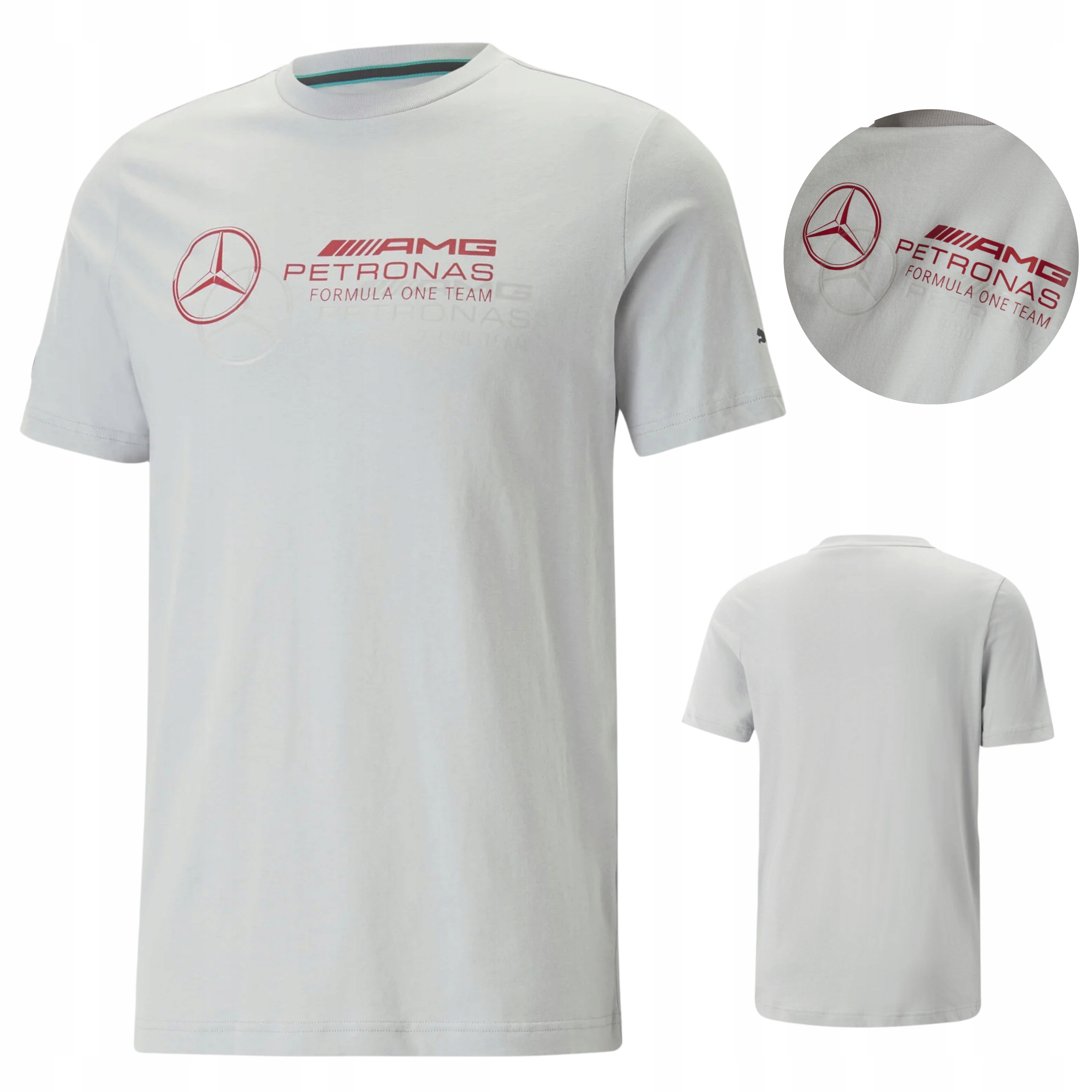 Tričko Pánské Šedé Puma MAPF1 Logo 53848202 vel. XL