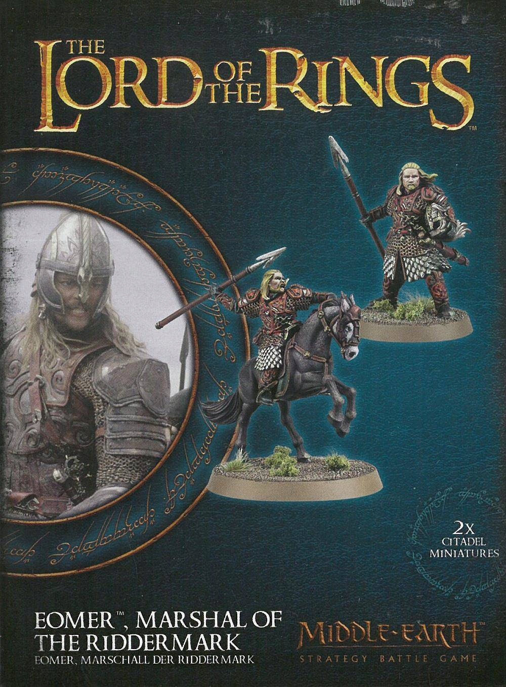 Middle-Earth SBG Eomer Marshal of the Riddermark Games Workshop System Lord of the Rings