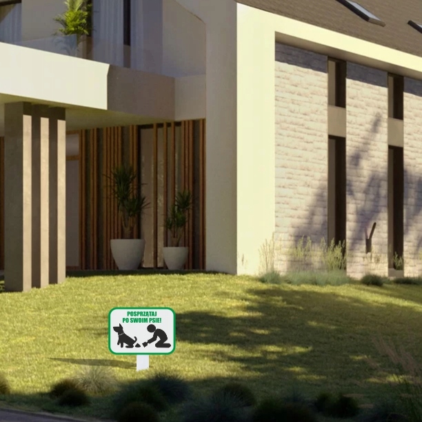 Tabliczka tablica Posprzątaj po swoim psie 30x20 Rodzaj tablica informacyjna