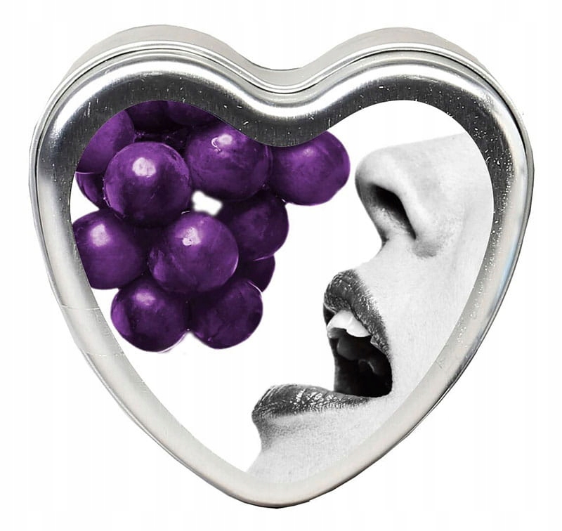 Jedlá Masážní Svíčka 3V1 S Earthly Body Grape