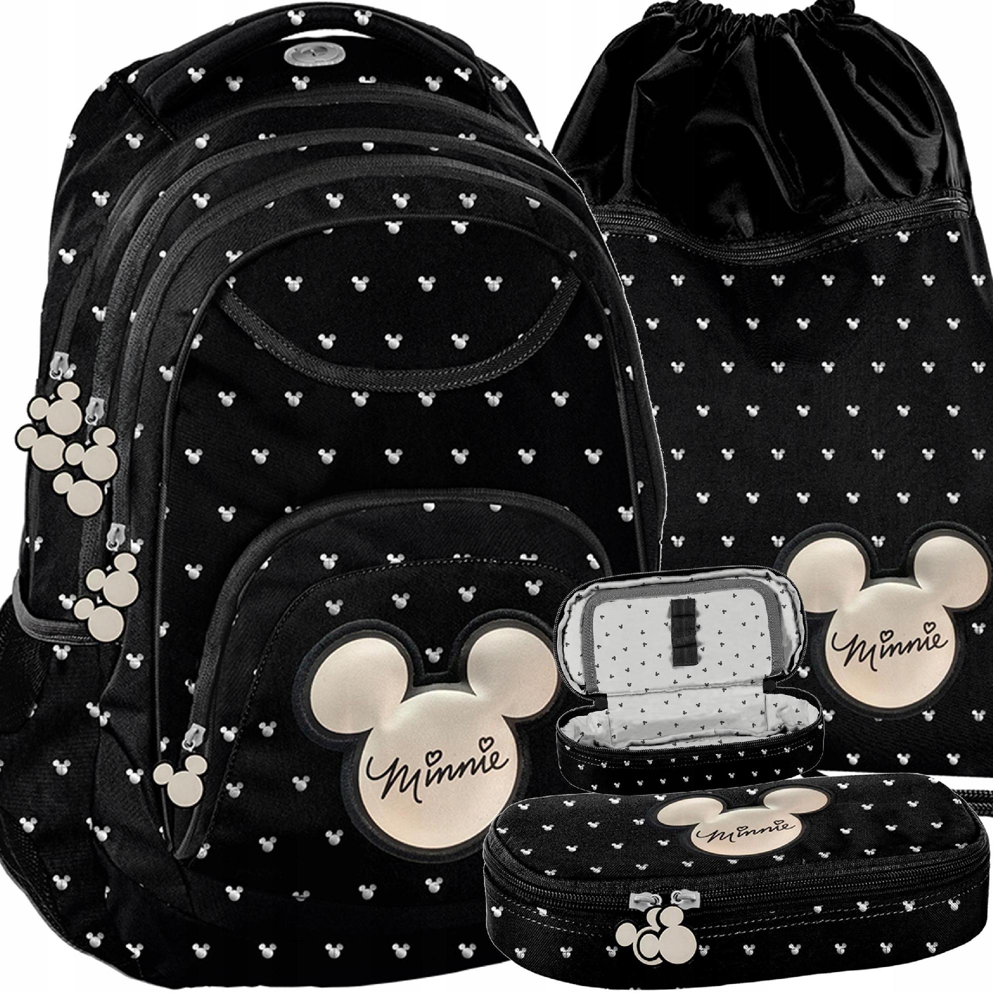 PLECAK MŁODZIEŻOWY SZKOLNY MYSZKA MINNIE MINI PASO