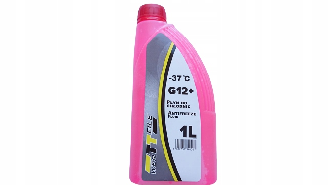 

Płyn Do Chłodnicy G12+ Wertteile 1L Czerwony -37C