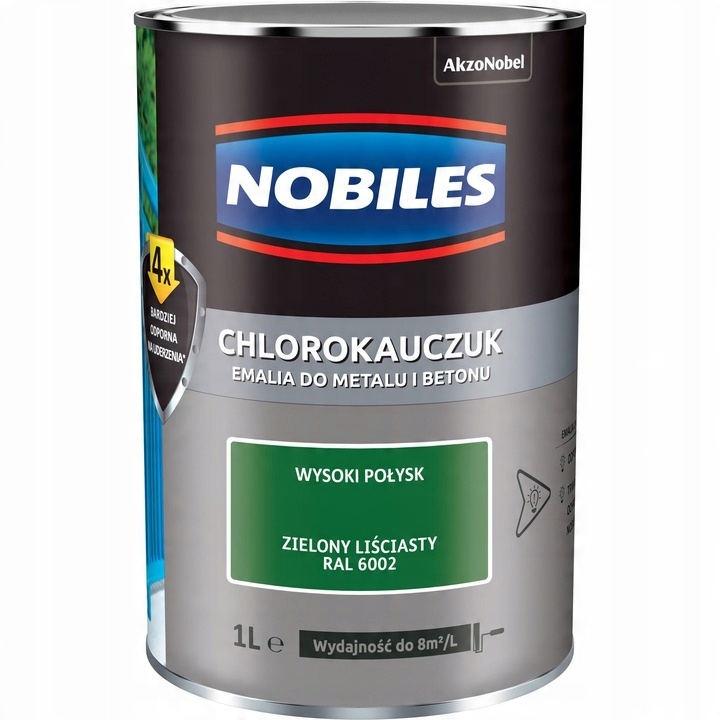 

Chlorokauczuk Nobiles Ral 6002 Zielony Liściast 1L
