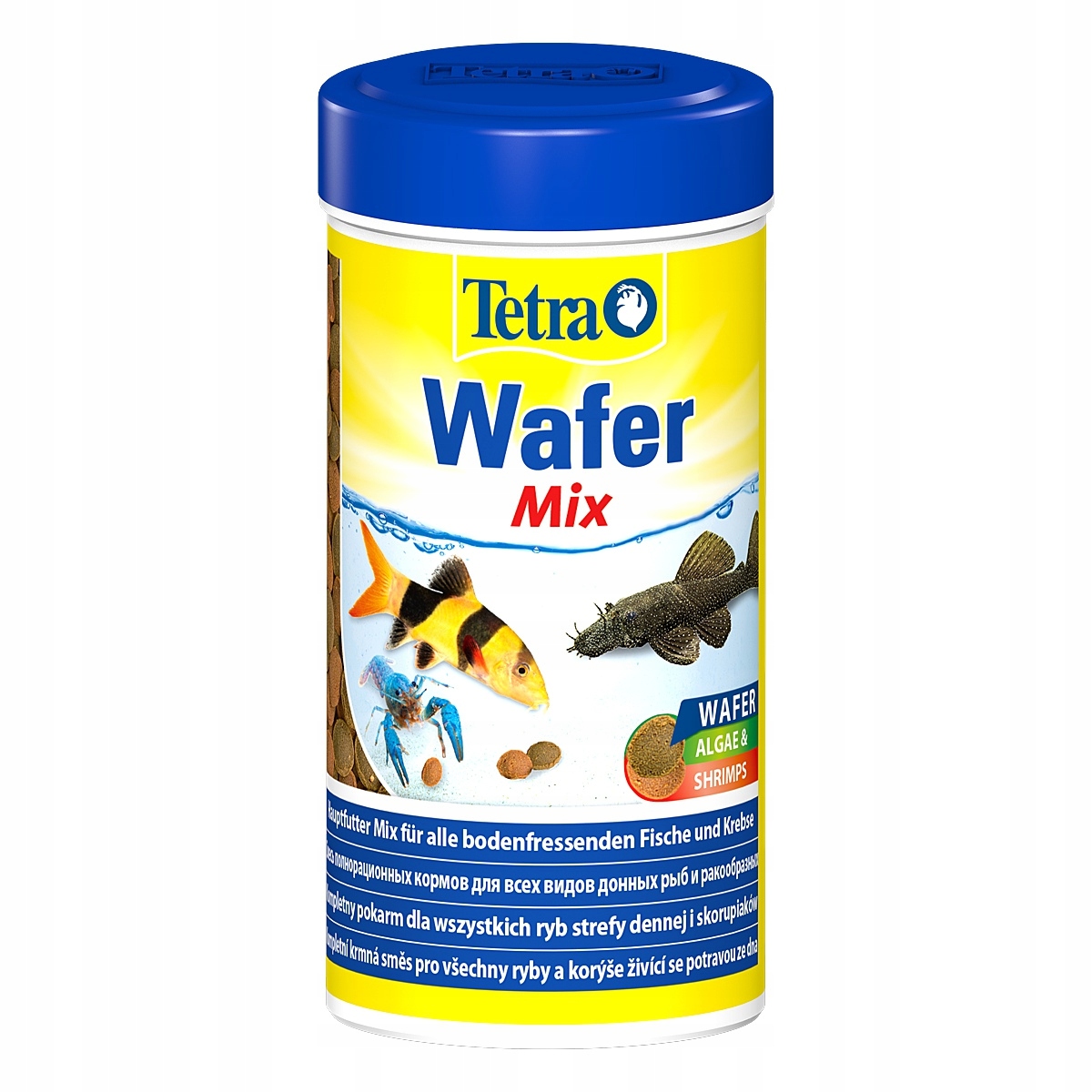 Krmivo Pro Ryby Na Dně Oplatky S Spirulinou Nešpiní Vodu 250 ML