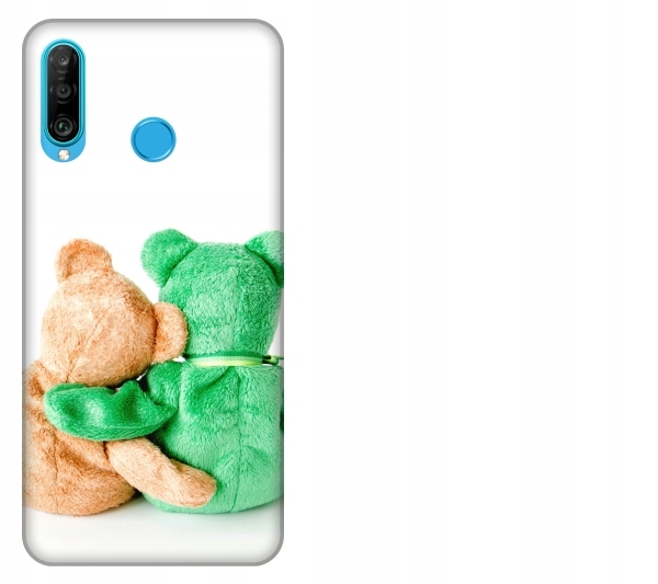 

Etui pokrowiec Huawei P30 Lite Zakochane misie plu