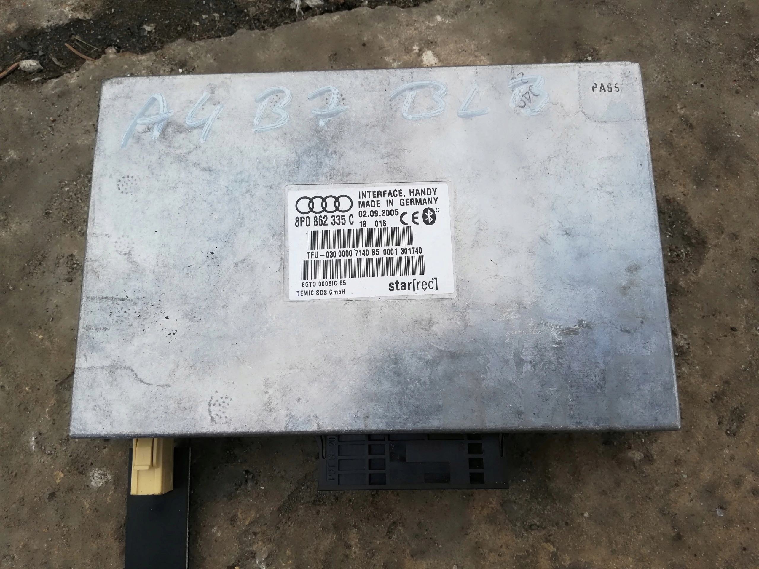 module BLUETOOTH TELEFON AUDI A3 A4 B7 8P0862335C