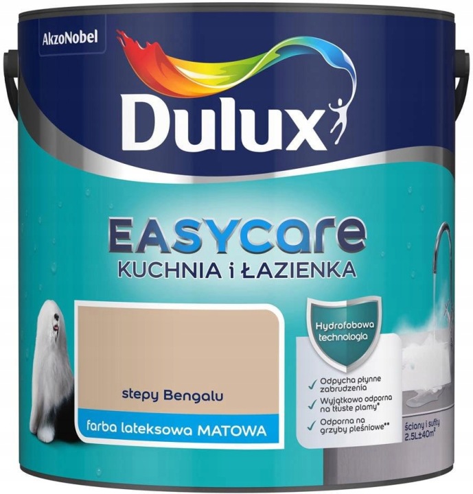 Dulux Barva Easycare Kuchyně A Koupelna 2,5 L Stepy Bengalu