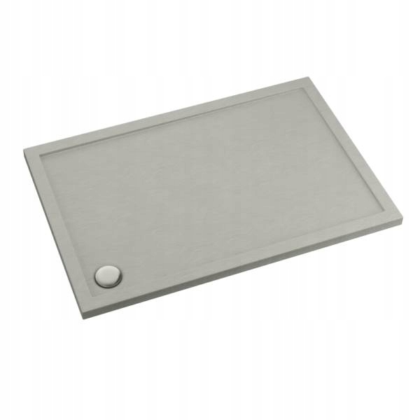 Brodzik Sharper Cement Stone 120x90 Schedline efekt kamienia szary 90x120