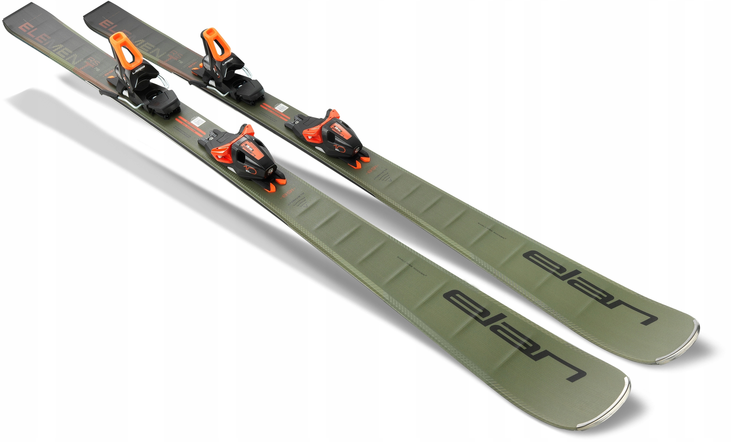 Narty zjazdowe AllMountain Elan Element 78 Rs 144 z wiązaniami EL10 2024/25