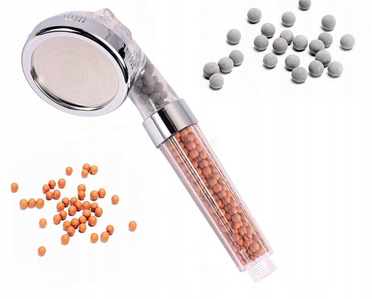 SŁUCHAWKA PRYSZNICOWA FILTR MINERAŁY I JONIZACJA Kod producenta #453