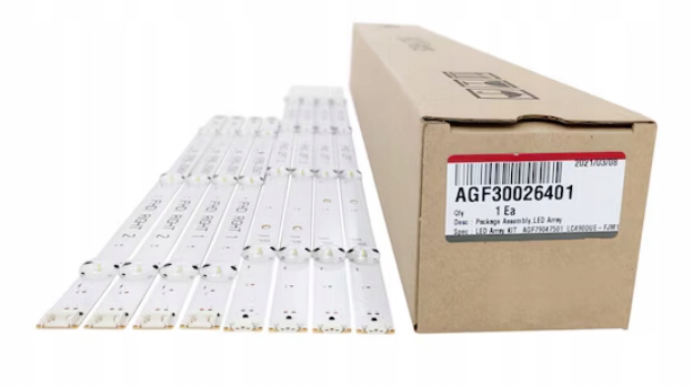 Led lišty Lg AGF30026401 – Sada 8 pásikov Backlight 49"