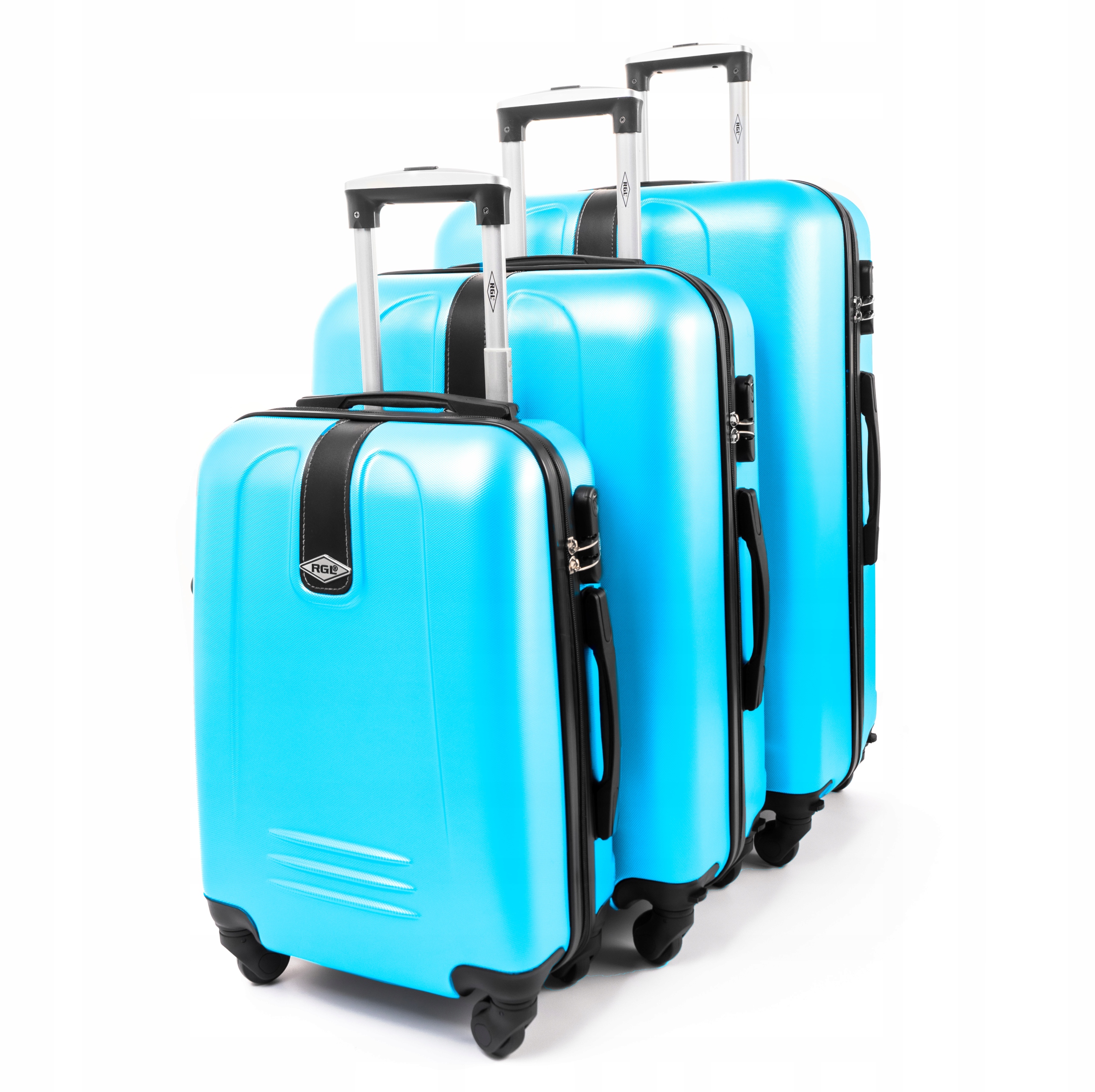 

Zestaw Walizek Podróżnych 3w1 Komplet Bagaż 910RGL