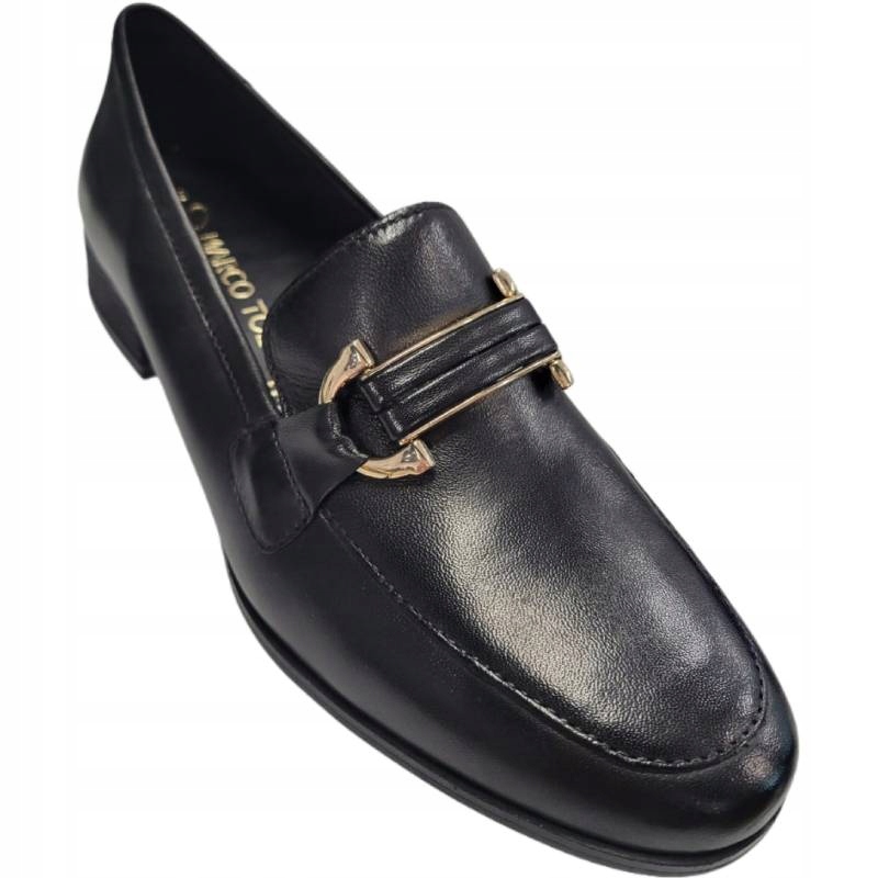 Marco Tozzi 2-24206-43 001 černé mokasíny r.39 lords Kochland