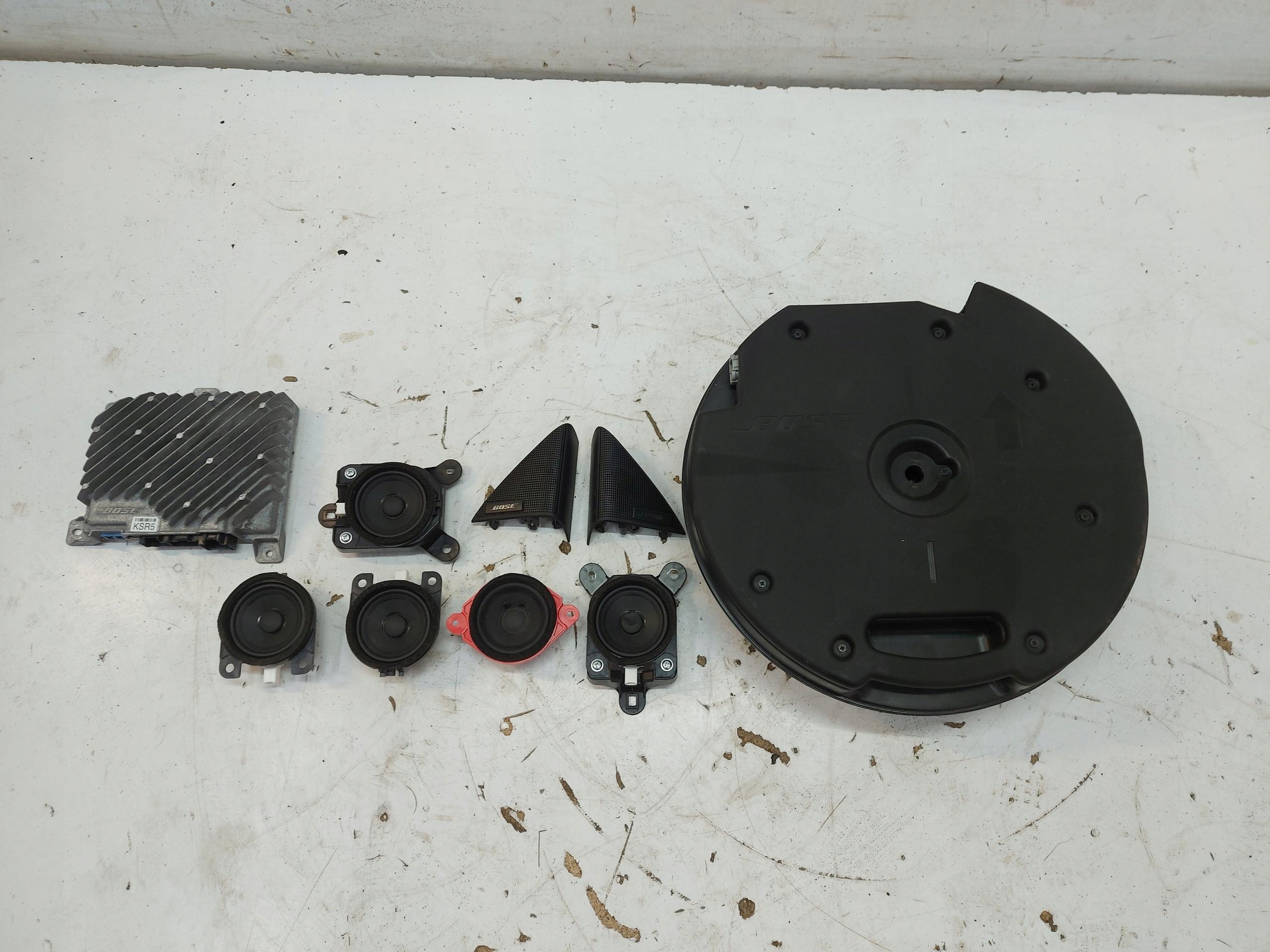 Mazda CX60 2023 speakers bose amplifier subwoofer oryg kpl. ksr566a20b