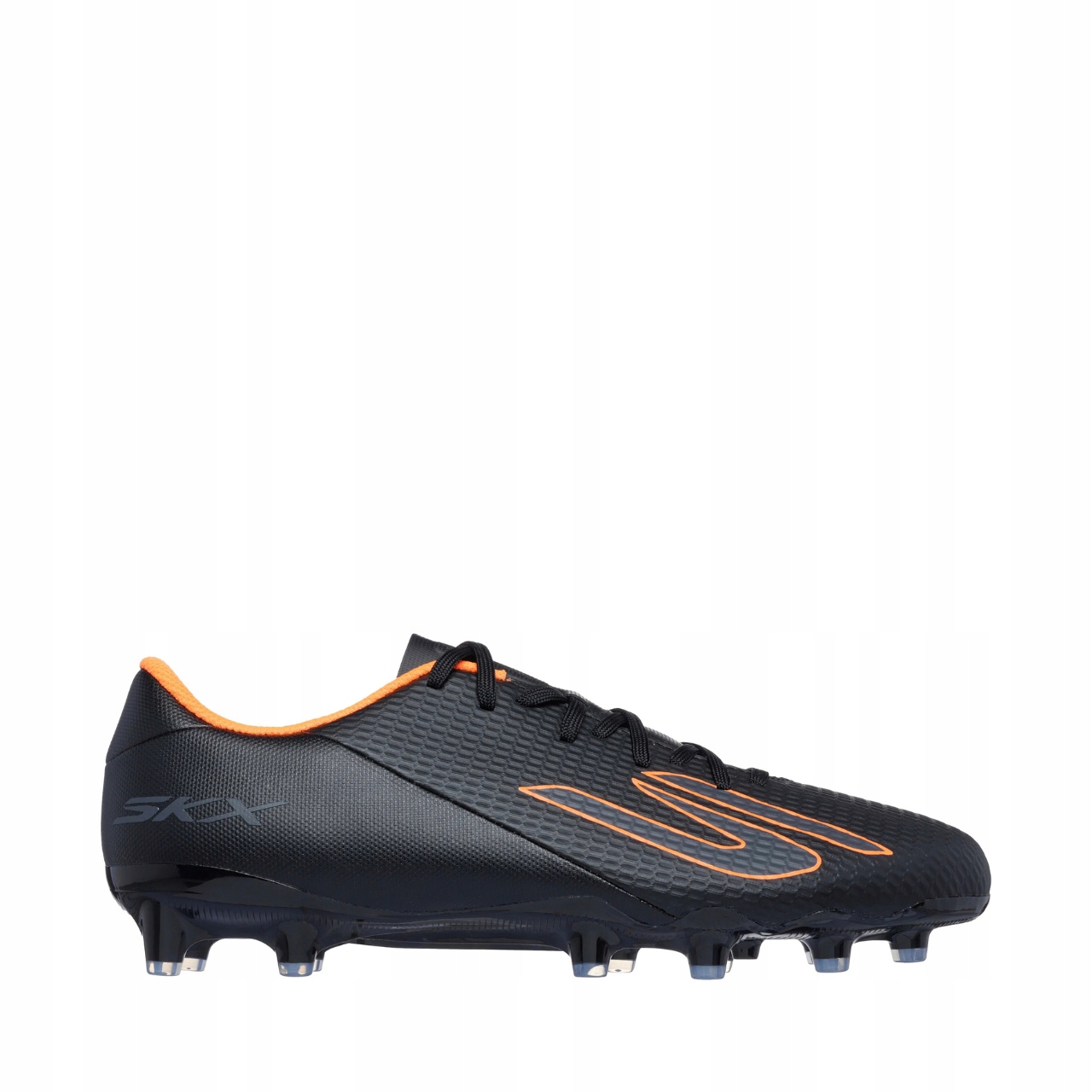 Fotbalová obuv Skechers Academy Ag černo-oranžové 252120 Bkor 41