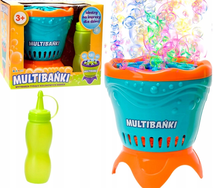 

Maszyna do baniek mydlanych Generator Multibańki