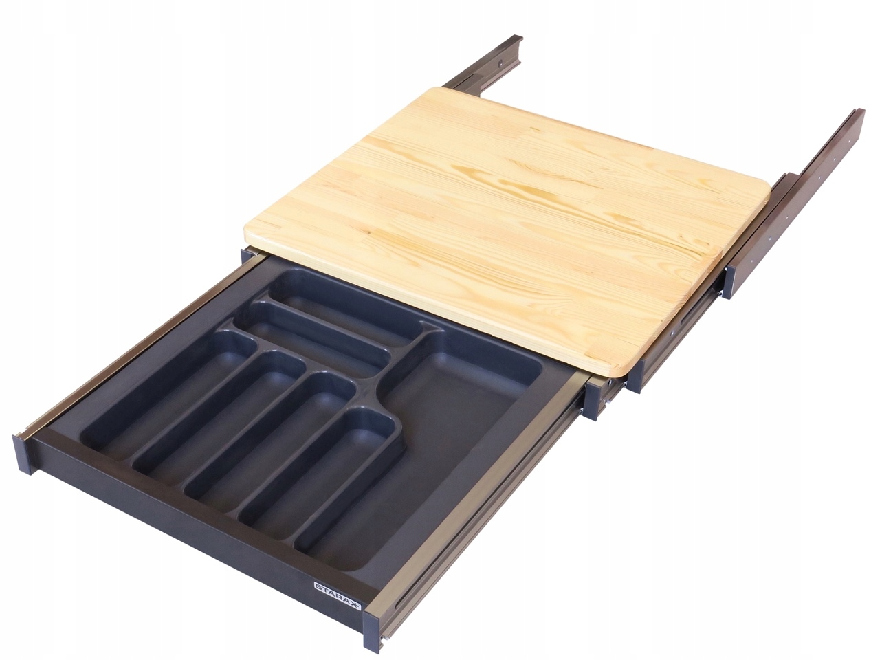 Skladací Mechanizmus, Výsuvná Doska, Vložka 60 CM, Zasúvateľná Do Nábytku Skrinky S-2156