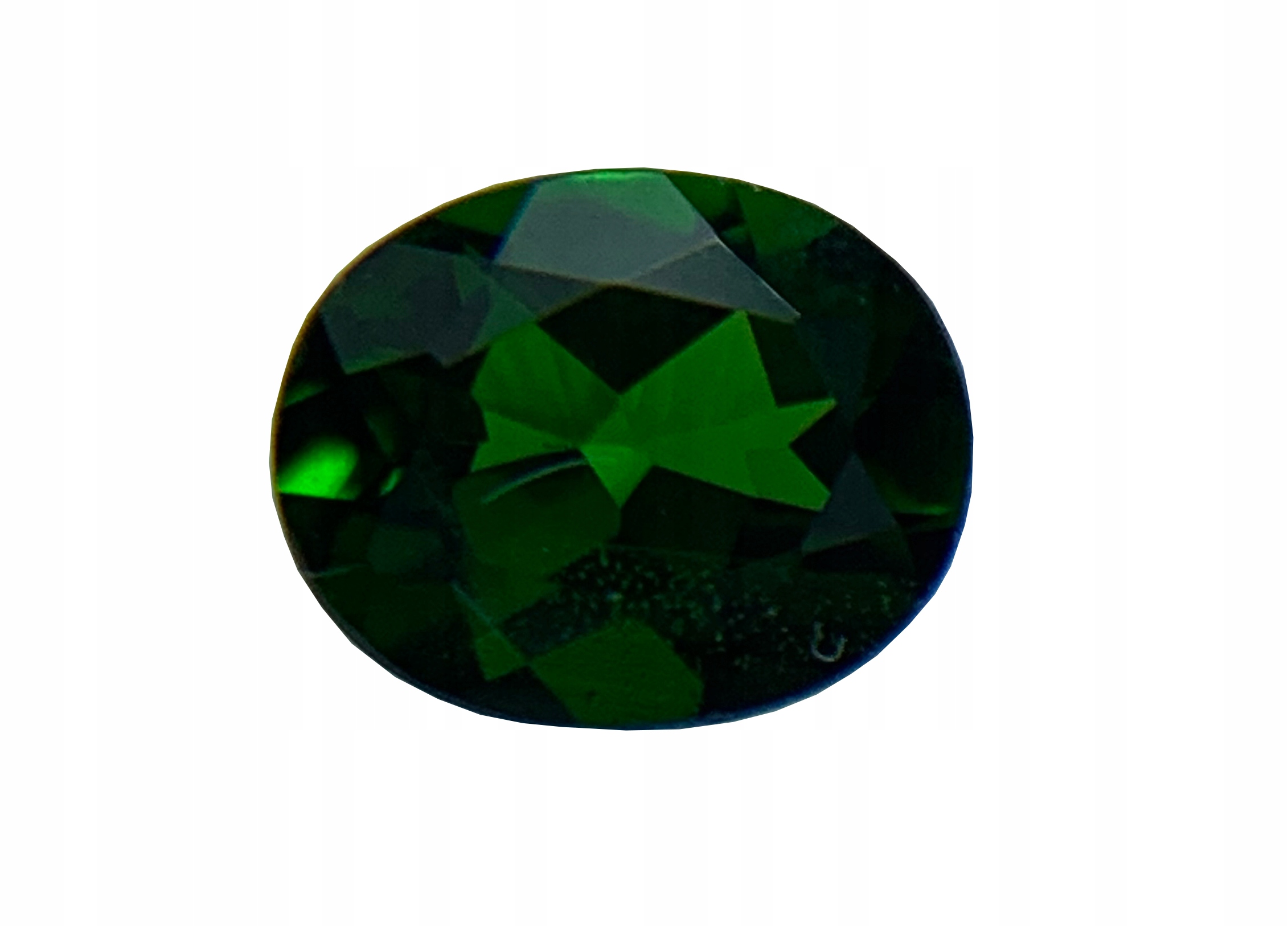 Diopsid Zelený Přírodní Ovál 5X4 mm Kus