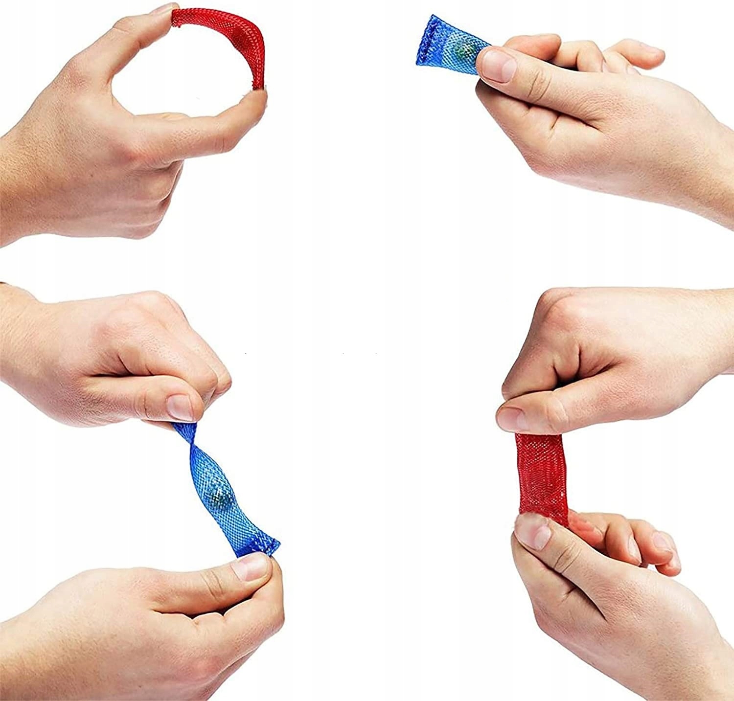 MESH MARBLE ZABAWKA ANTYSTRESOWA FIDGET 6 SZT DLA DZIECI ANTYSTRES Marka inna