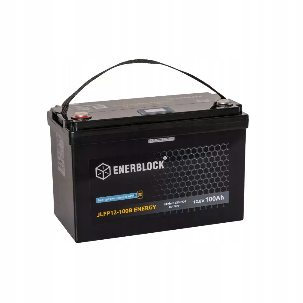 LiFePO4 Lítiová 12,8V 100AH Energy Enerblock batéria