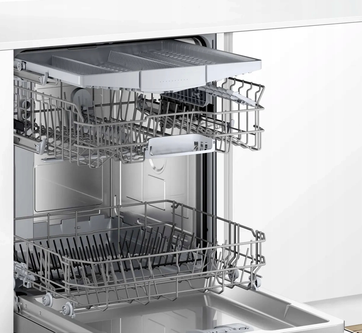 CZARNY ZESTAW DO ZABUDOWY BOSCH | ZMYWARKA 60 CM | LODÓWKA 177 CM Kolor dominujący czarny