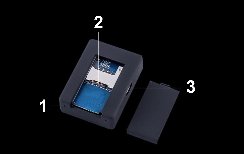 PODSŁUCH GSM N9 DETEKCJA DŹWIĘKU DŁUGI CZAS PRACY Kolor czarny