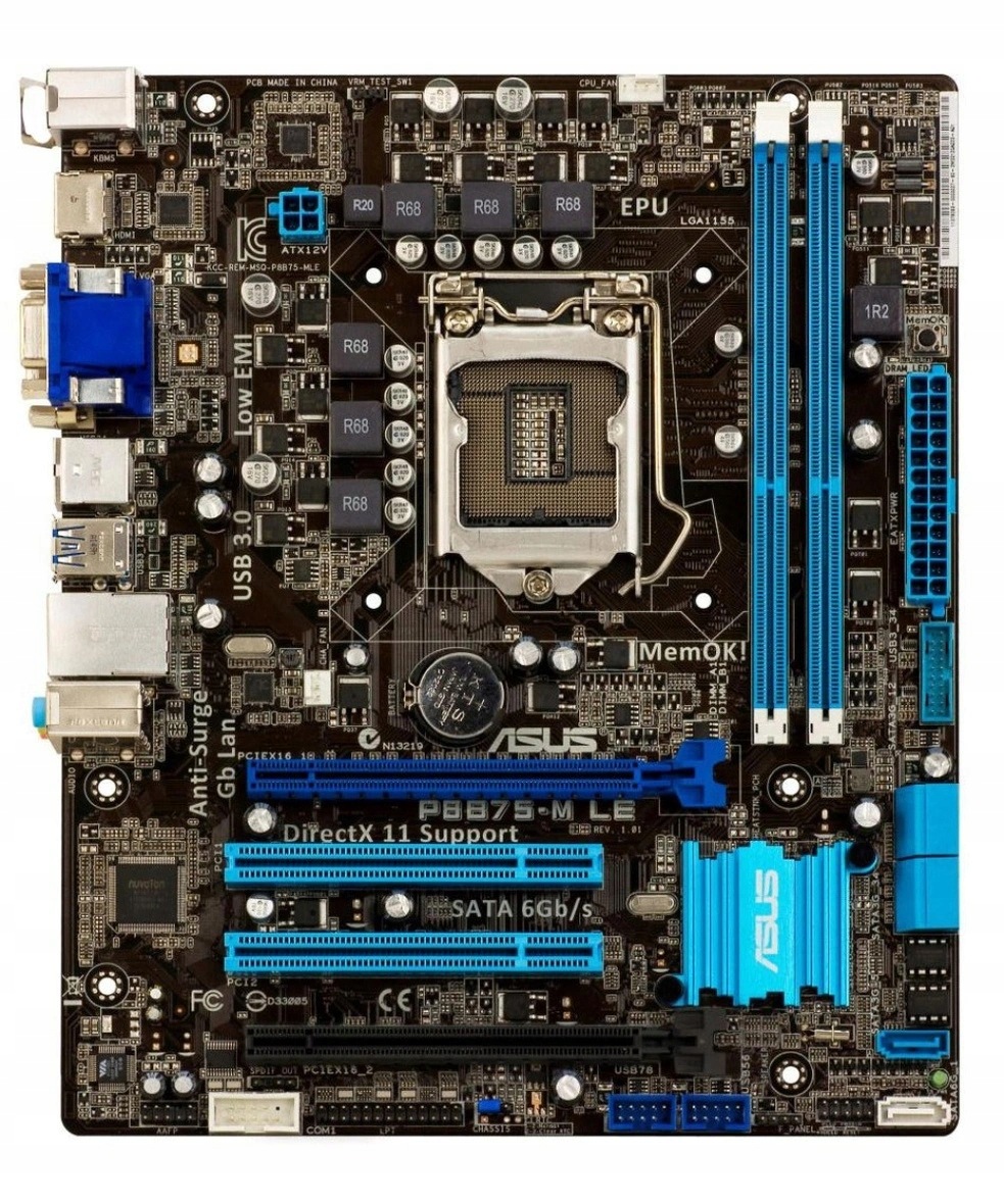 Základní deska Asus P8B75-M Le (Socket 1155)