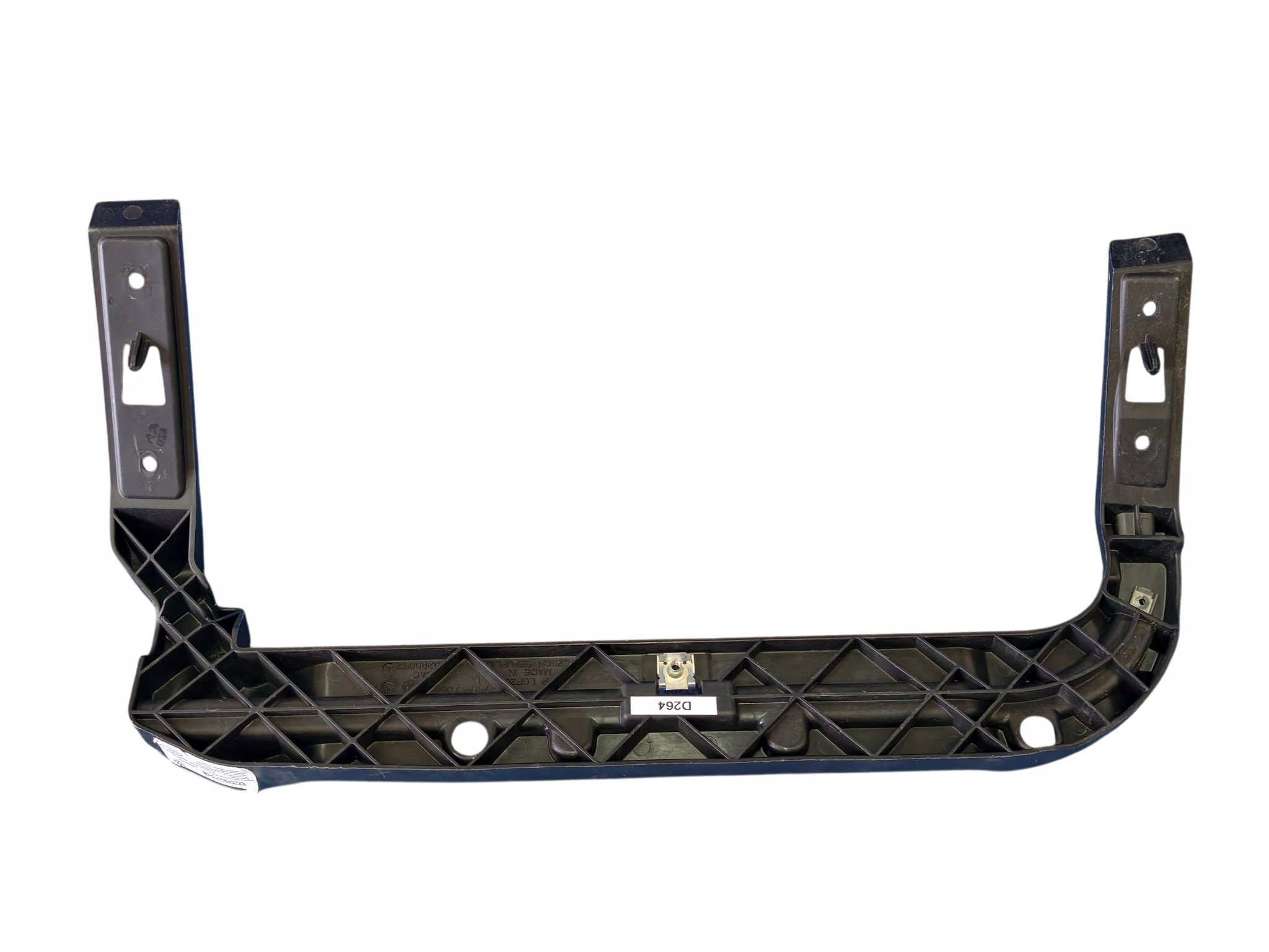 VW TOUAREG III étrier console support console du tableau de bord original 761857056