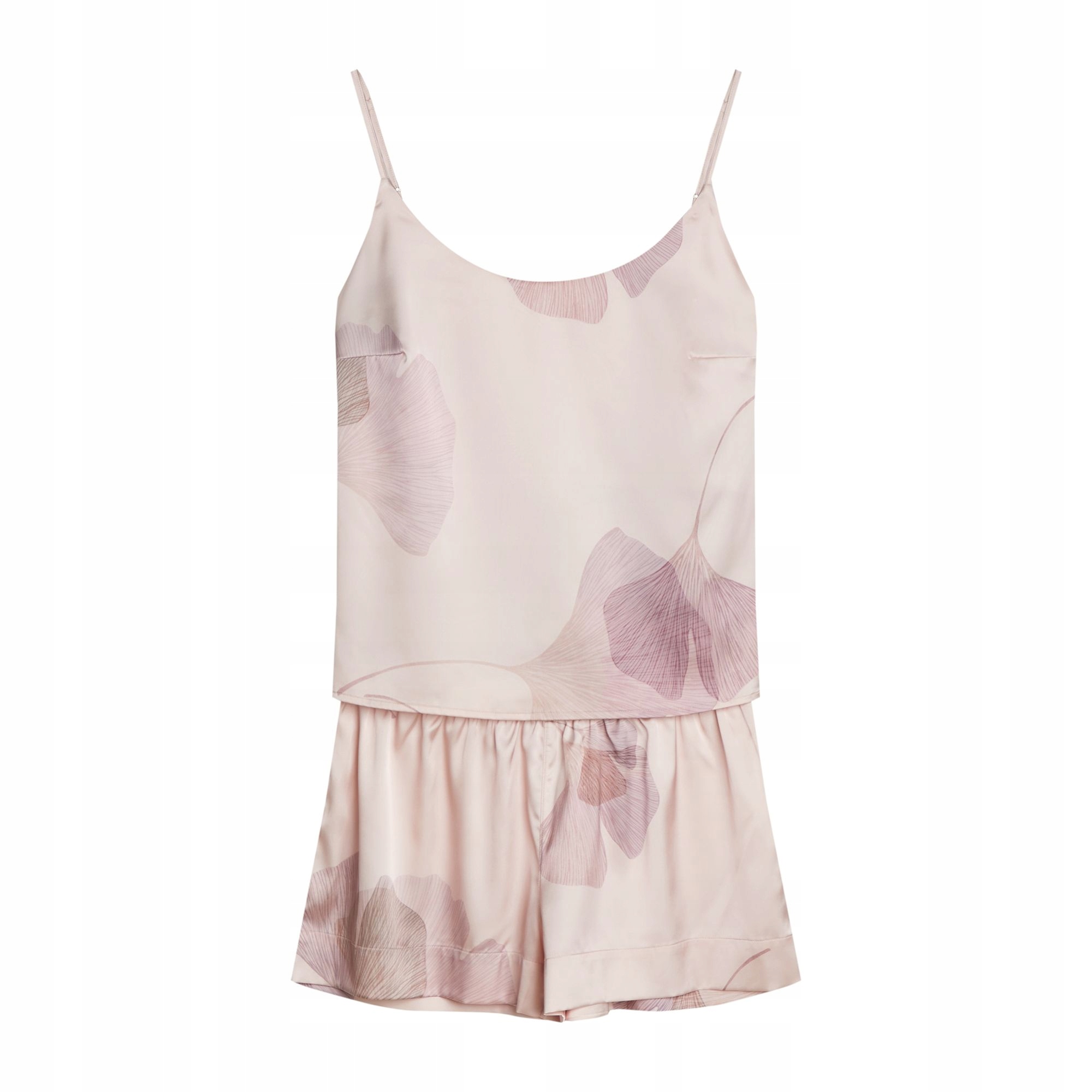 Piżama damska na ramiączkach Capriccio Esotiq beżowy S