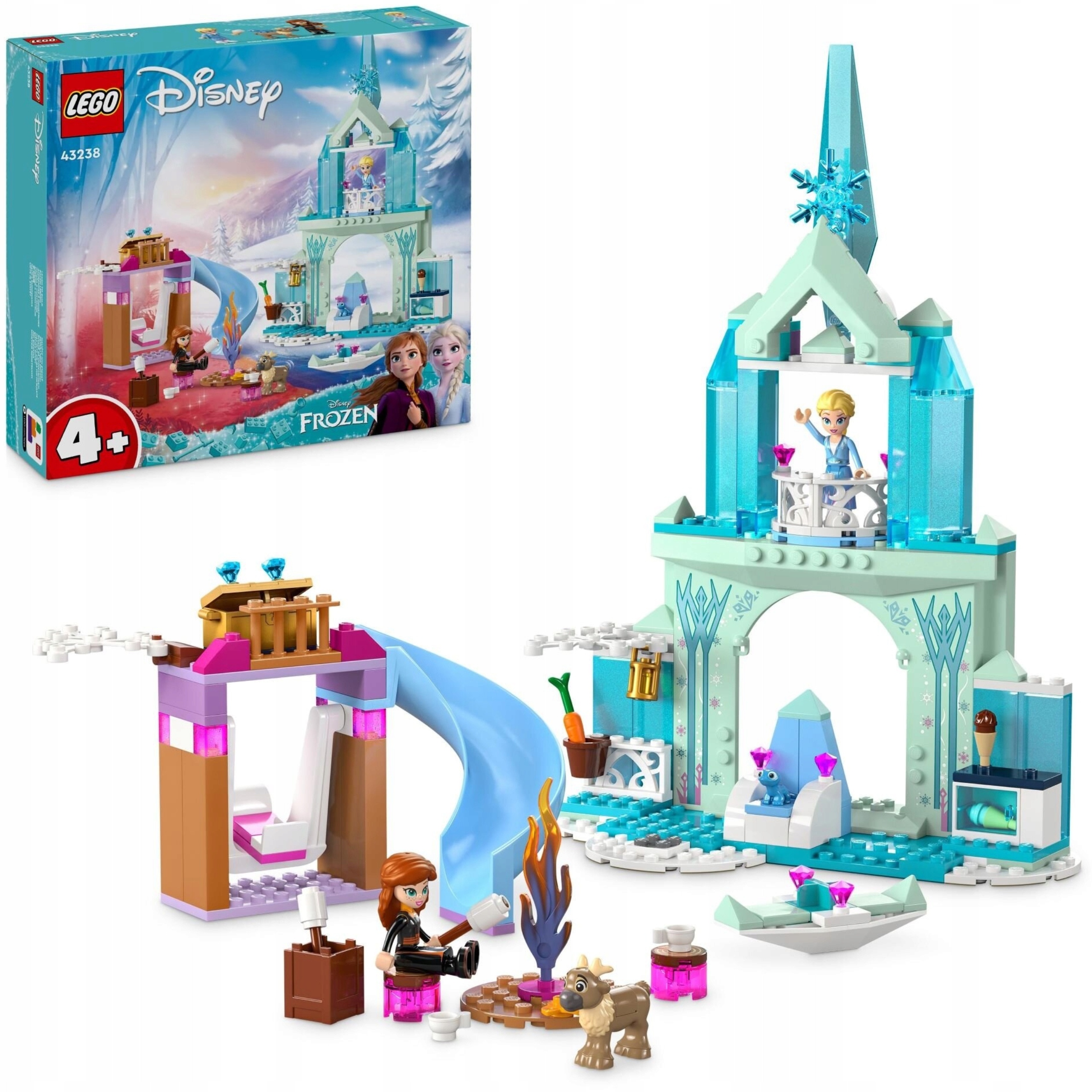 Lego Disney Ledový Zámek Elzy Set 43238 Nový Jako Dárek Stavebnice 4+