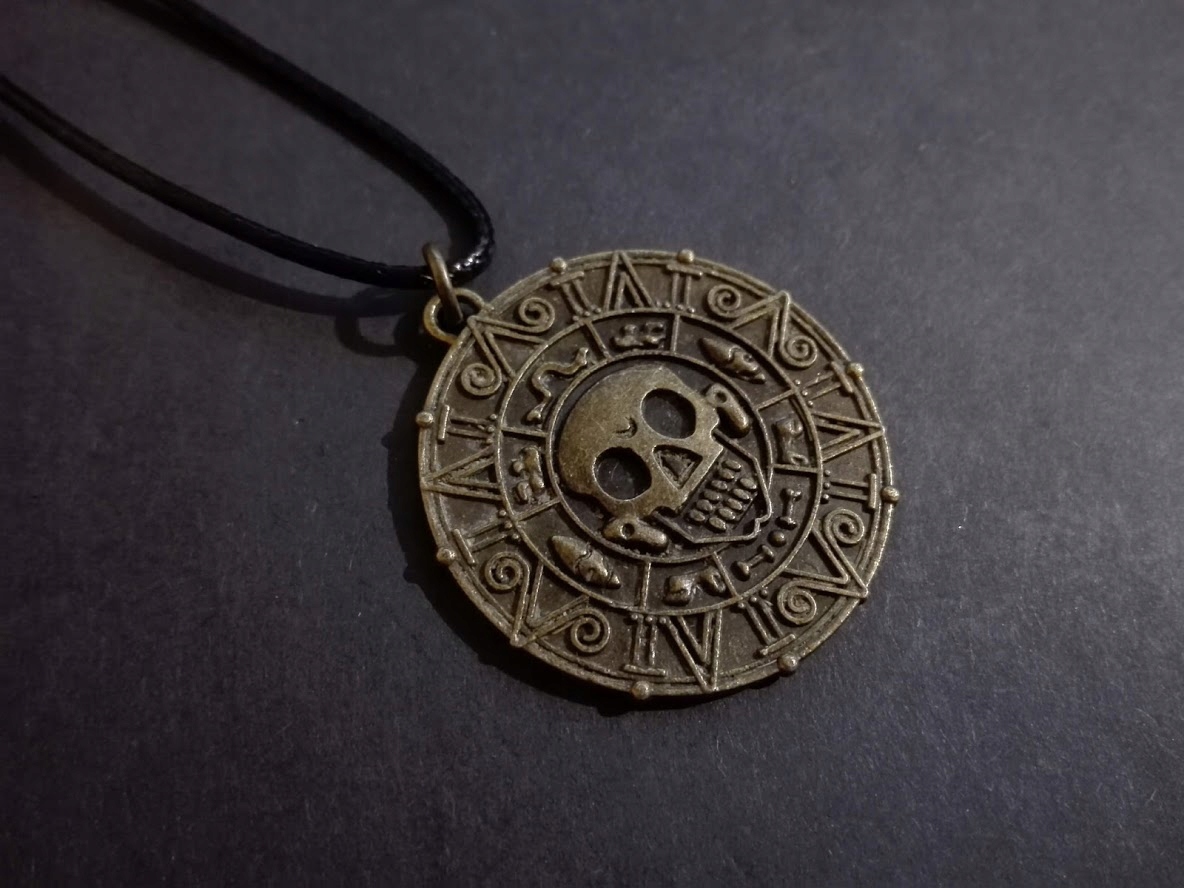 Piraci z Karaibów - Moneta naszyjnik wisiorek