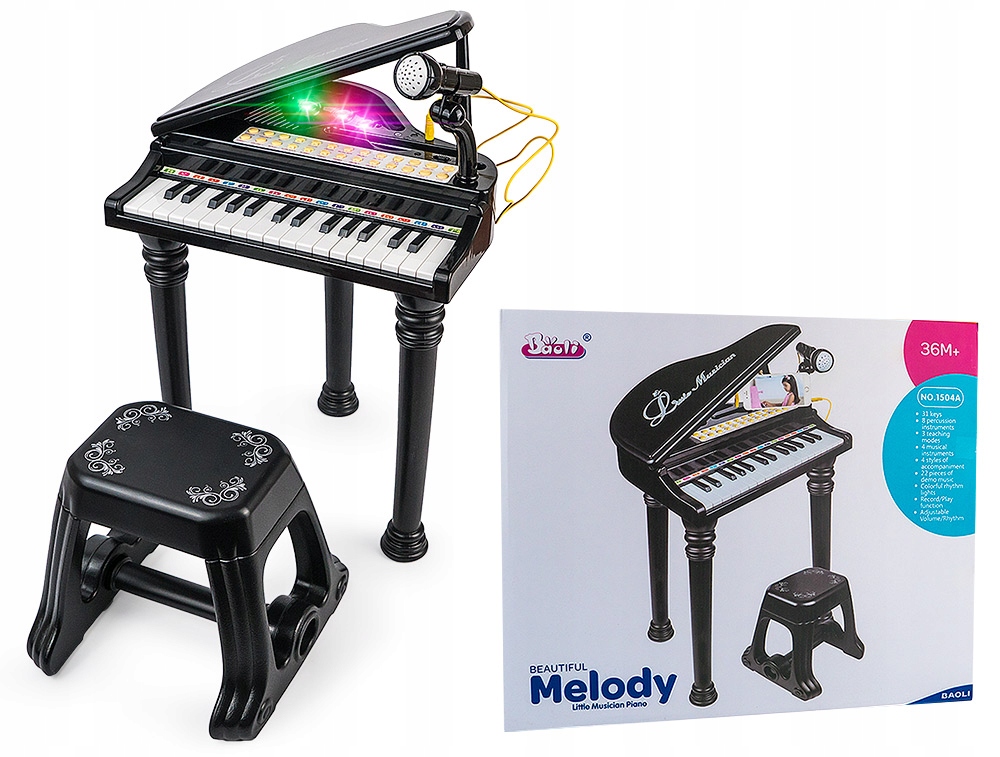 

Organy Dla Dzieci Keyboard MP3 Pianino Mikrofon
