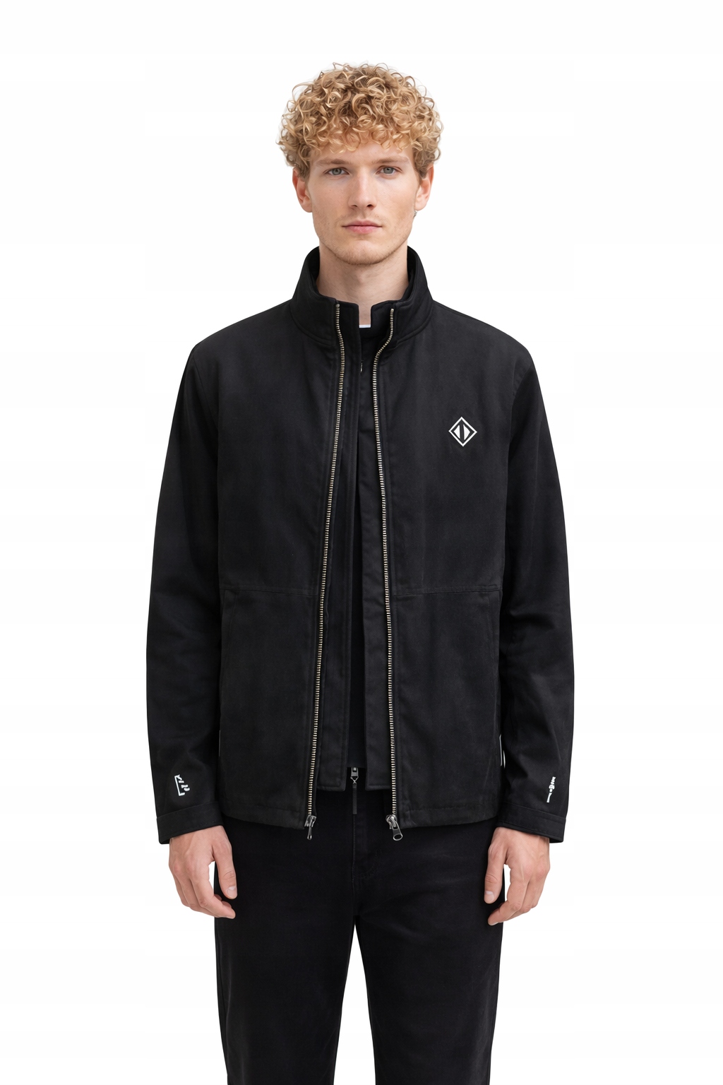 A-cold-wall Černá Bomberová Bunda Se Zipem, Velikost I2G