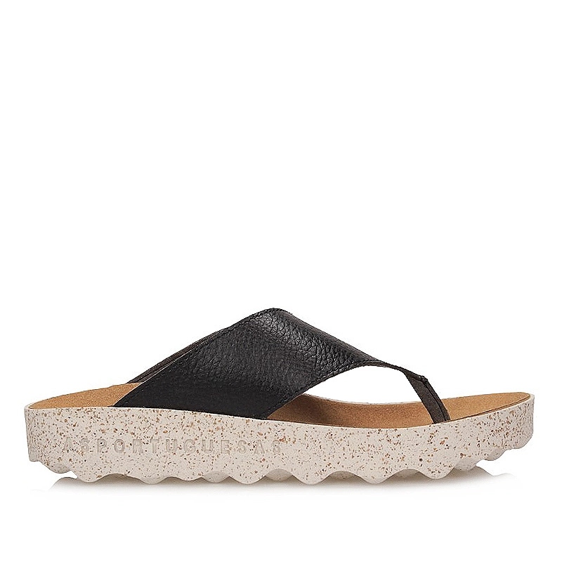 Stylové žabky Asportuguesas Cami L Eco Leat P018223005