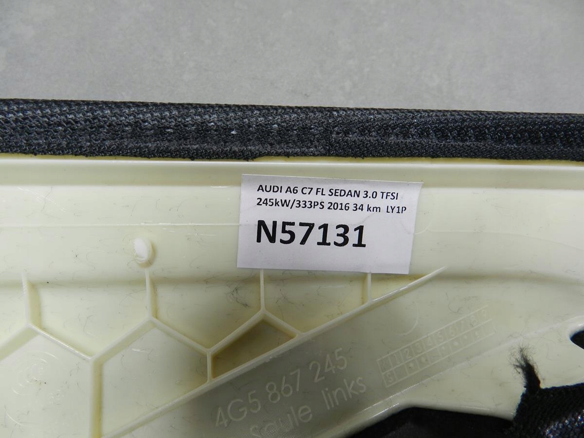 AUDI A6 C7 Blende Abdeckung SLUPKA links 4G5867245