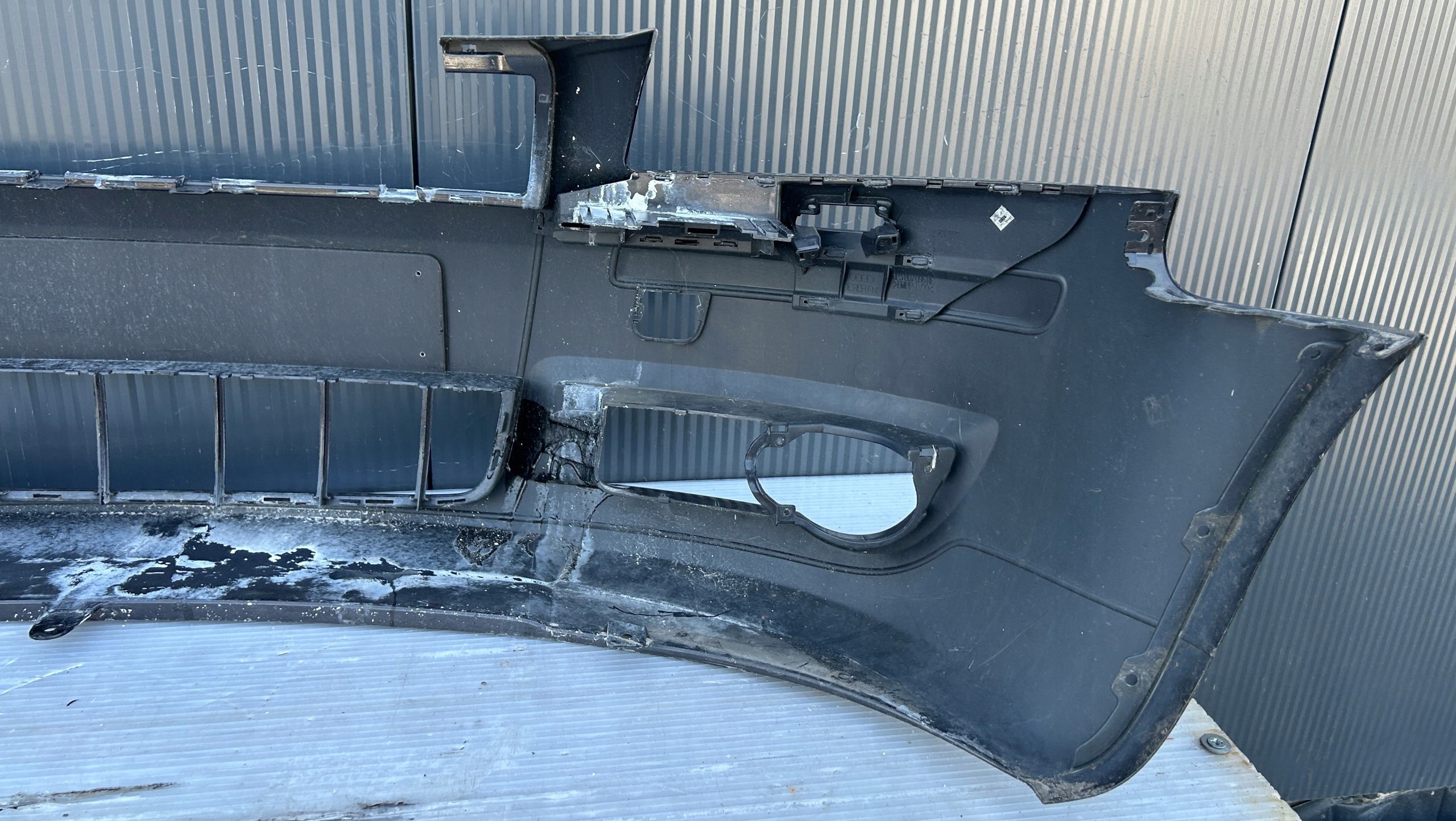 bumper front front AUDI A3 8P 03-05 washers