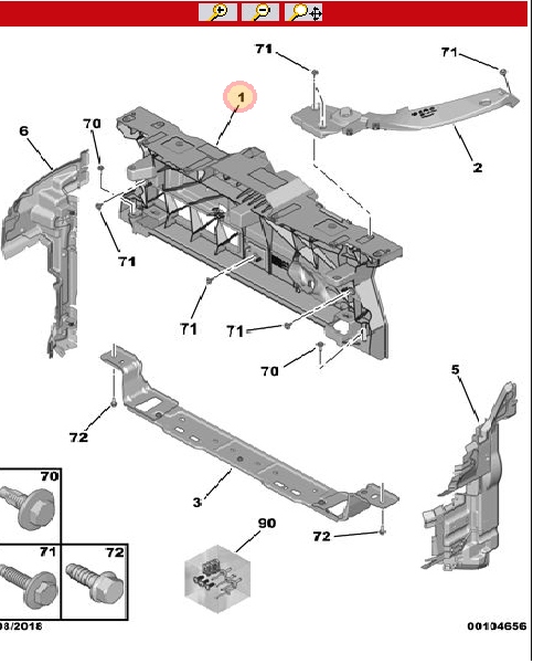 ASO LUB 9808290780 PAS PRZEDNI JUMPY,EXPERT,PROACE