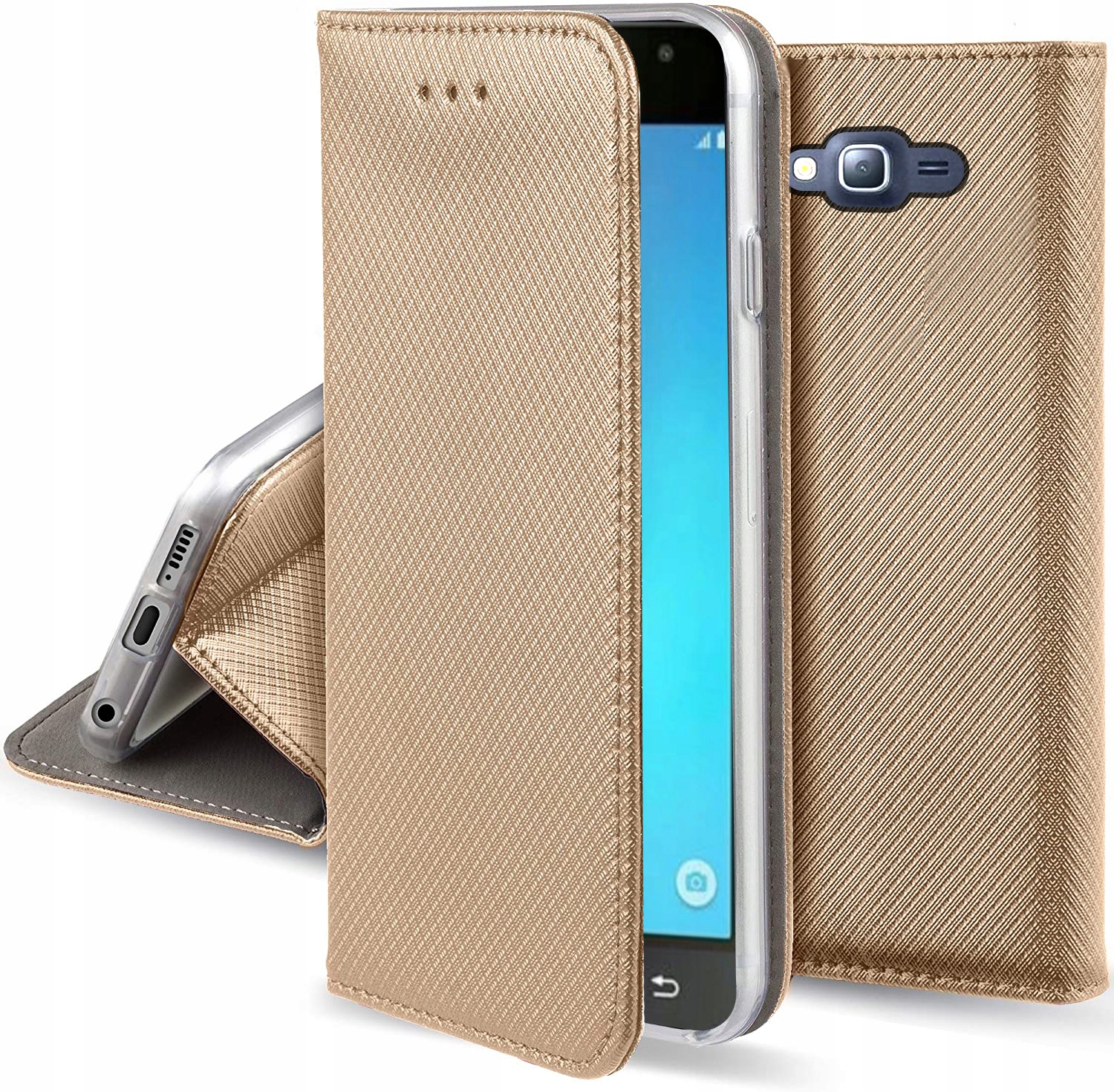 

Etui do Samsung Galaxy J3 2016 Magnet Smart +szkło
