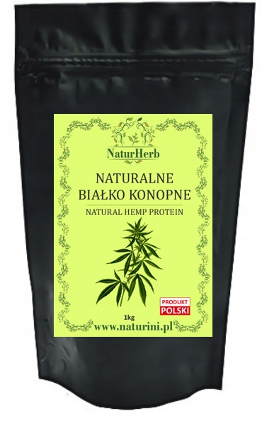 

Białko Konopne Hemp Protein Go Vege 1KG Naturini