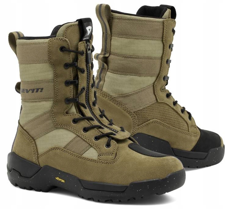 Rev'it Acre H2O Army Green Motocyklové Topánky Turistické 42