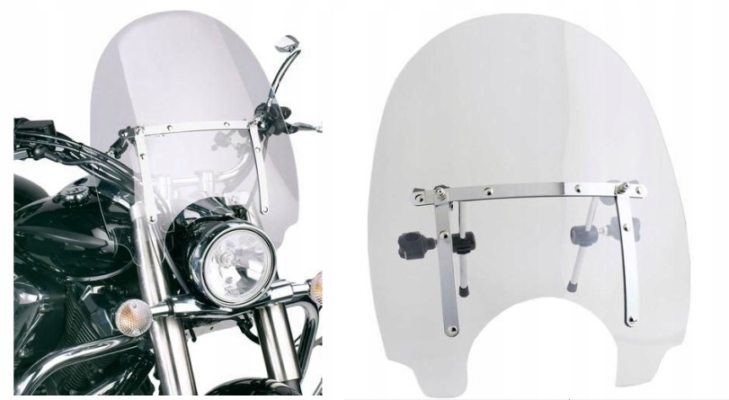 Ветровое Стекло Мотоцикл Обтекатель Chopper Cruiser Drag Star Shadow Virago Intruder