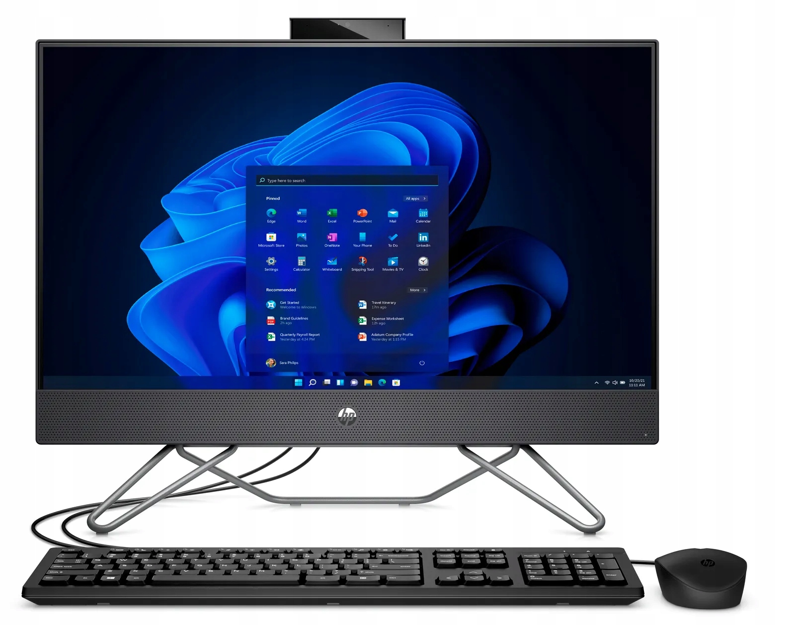 Komputer AIO HP ProOne 240 i5 16GB HDD1000GB W11